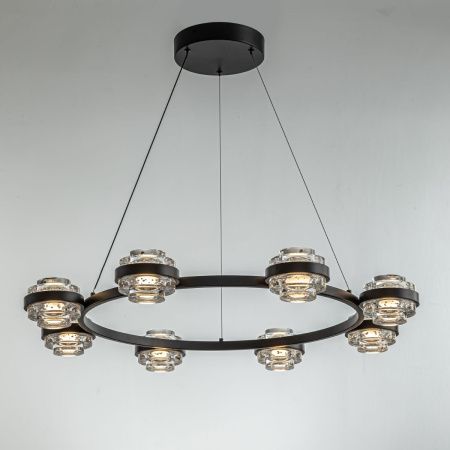 Люстра подвесная Delight Collection Indiana (Индиана) MD22030002-8A black