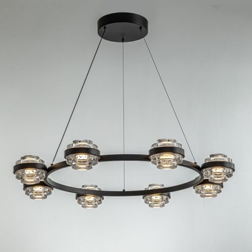 Люстра подвесная Delight Collection Indiana (Индиана) MD22030002-8A black - фото 2