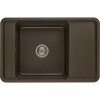 Кухонная мойка Aquaton Беллис 1A725032BS280 78х51 цвет коричневый поверхность матовая