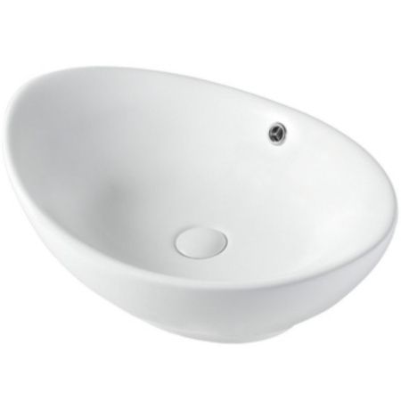 Тумба с раковиной Orange Line Li-100TugMDF+B08-585W 100х50 цвет серый