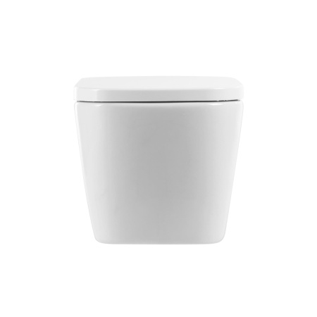 Унитаз подвесной BelBagno ALBANO BB120CHR/BB120SC белый с сиденьем микролифт безободковый каскадный смыв