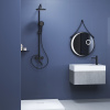 Душевая стойка RGW Shower Panels (Шоувер панелс) 59140125-04 настенная цвет черный