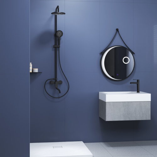Душевая стойка RGW Shower Panels (Шоувер панелс) 59140125-04 настенная цвет черный - фото 2