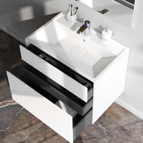 Тумба под раковину Am.Pm Inspire V2.0 M50AFHX0803WM 80,8х49,2х60 подвесная - фото 4