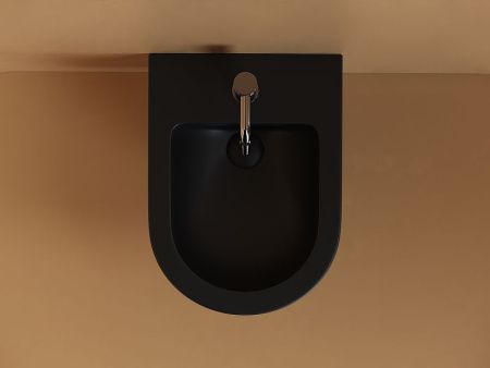 Биде подвесное Ceramica Nova UNO CN11002MB цвет черный