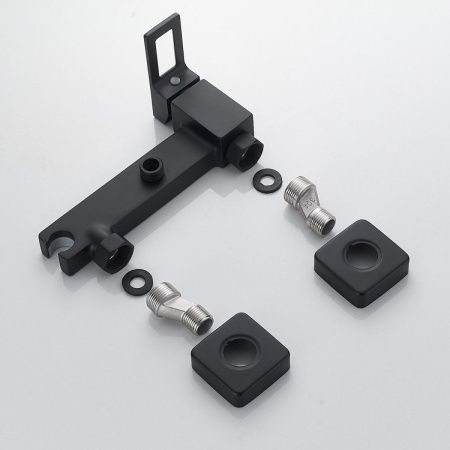 Гигиенический душ со смесителем Raffine F0596H-1 черный