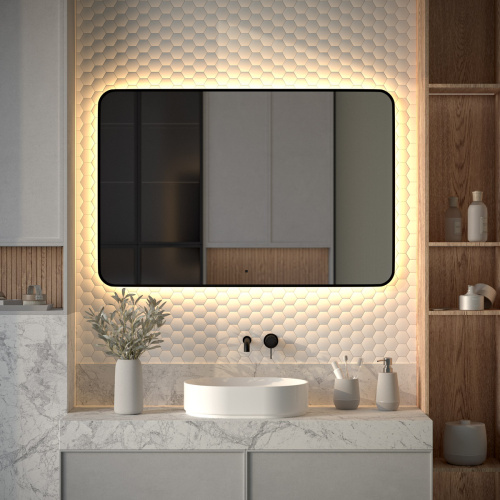 Зеркало с подсветкой Defesto AURA DF 2980RH 120x80 - фото 3