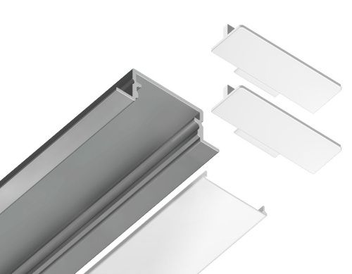Алюминиевый встраиваемый профиль Ambrella Light Alum Profile (Алум Профиле) GP1200AL - фото 5