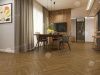 Кварцвиниловая плитка Alpine Floor Parquet LVT ECO 16-32 Дуб Селена Дуб Селена толщина 0.25 см 43 класс 590х118