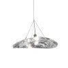 Светильник подвесной Delight Collection Manta (Манта) 2049P/D300 silver/clear