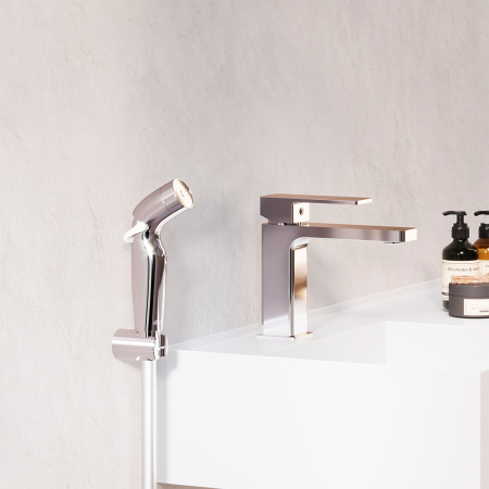 Смеситель Damixa Gala 530300000 на раковину/на столешницу хром без термостата