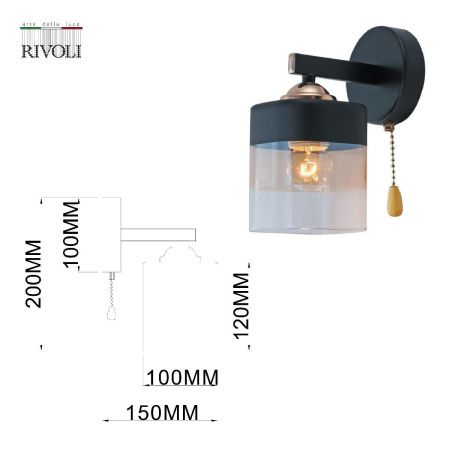 Бра Rivoli Isadora (Исадора) Б0054847