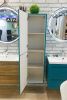Шкаф-пенал Art&Max PLATINO AM-Platino-1500-2A-SO-TM 40х150 подвесной цвет бирюзовый