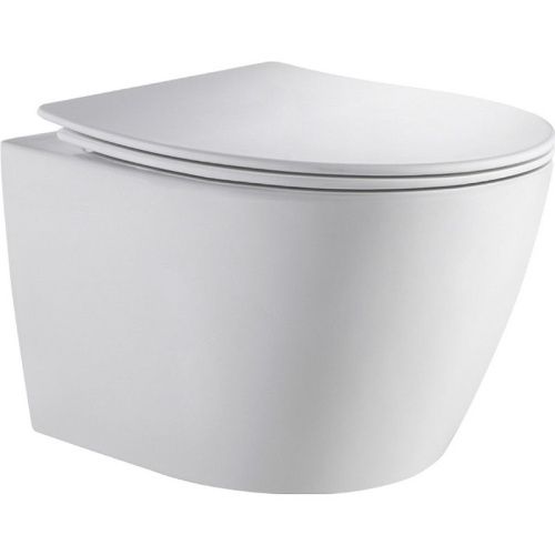 Комплект унитаз с инсталляцией и клавишей смыва Orange CI07-150W+APB244 - фото 2