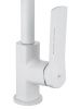 Смеситель для кухни Wonzon & Woghand WW-L1006-MW на мойку белый