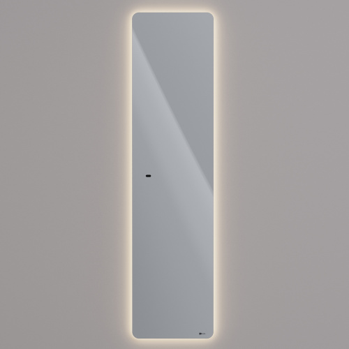 Зеркало с подсветкой LeMark Olsa LM40ZNO 40х160 подвесное - фото 4