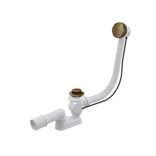 Слив-перелив Alcadrain A55GOLD-80-RU-01 - фото 2