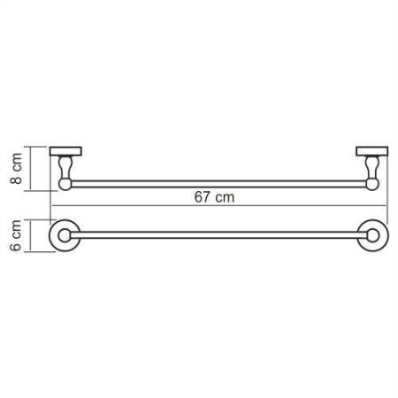 Полотенцедержатель WasserKRAFT 2230