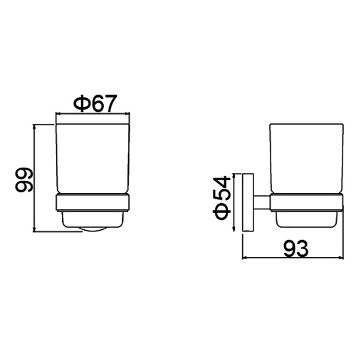 Стакан для зубных щеток Timo Saona 13031/00 - фото 2 Стакан для зубных щеток Timo Saona 13031/00 - фото 2