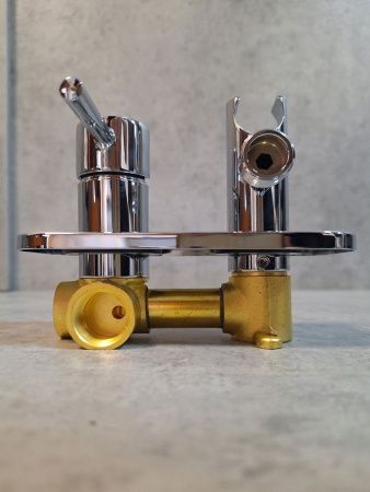 Гигиенический душ со смесителем AltroBagno Metropoli AltroBagnoMetropoli060109Cr хром
