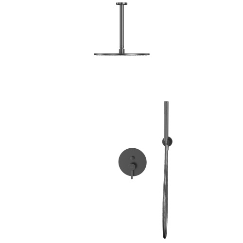 Душевая система Whitecross Y gunmetal YSET12GM встраиваемая - фото 2