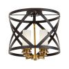 Люстра потолочная Lumina Deco Astila (Астила) LDP 1242-4 BK+MD