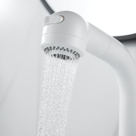 Смеситель Raffine F291C на раковину белый