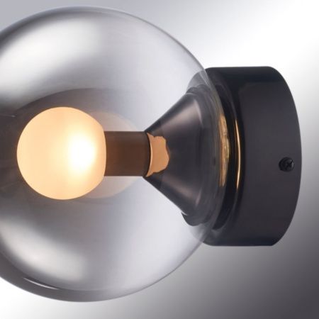 Бра iLedex Aura (Аура) 8615W-1S BK-SM