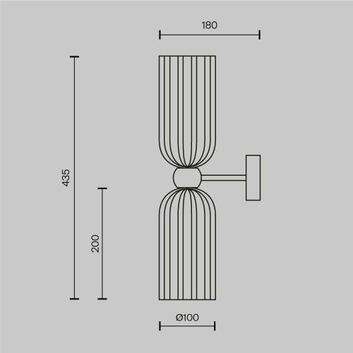 Бра Maytoni Antic MOD302WL-02W - фото 3