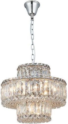 Люстра подвесная Newport 8450 8458+3/C chrome - фото 2