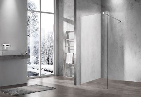 Душевая перегородка Vincea Walk in VSW-1H600CL 60х200 стекло прозрачное профиль хром