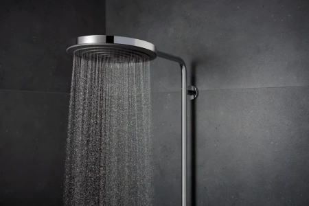 Душевая стойка Hansgrohe Pulsify S Puro 260 24236000 настенная цвет хром с термостатом