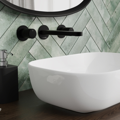 Смеситель WasserKRAFT Fulda 5200 5245 встраиваемый черный - фото 4