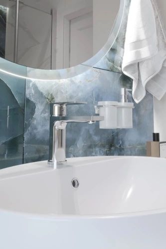 Смеситель Knotlor ERGOFIT KN-30 на раковину хром - фото 4