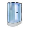 Душевая кабина AvaCan D312SRLED 120х90 асимметричная с крышей ориентация правая