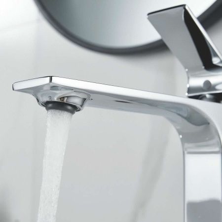 Смеситель для раковины Shevanik S6111 на столешницу хром