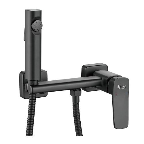 Гигиенический душ со смесителем Raffine F0599H-1 черный - фото 2