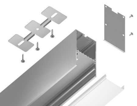Алюминиевый профиль Ambrella Light Profile System (Профиле Сыстем) GP3000AL