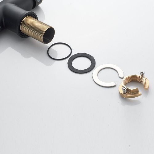 Смеситель для кухни Shevanik S468H на мойку черный - фото 5