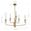 Люстра на штанге ST Luce MEDEA (МЕДЕА) SL1244.303.06