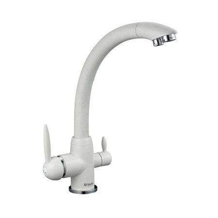 Смеситель для кухни G.Lauf GOP GOP18-A093KW на столешницу белый