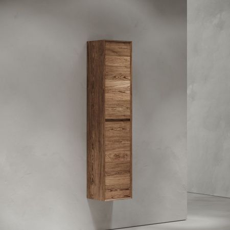 Шкаф-пенал Sancos Marmi 1.0/Marmi 2.0 PMR35ECH 40х160 подвесной цвет коричневый