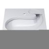 Раковина из искусственного камня Uperwood Comforty 291021038 60х60 над стиральной машиной цвет белый