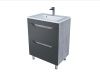 Тумба под раковину Stella Polar Абигель SP-00001130 80х40 напольная цвет серый