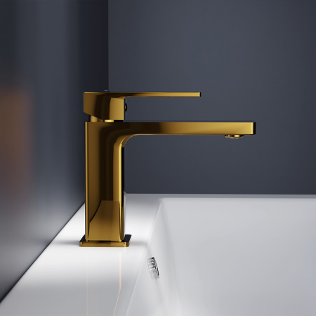 Смеситель Damixa Gala 530210600 на раковину золото