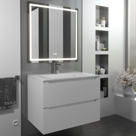 Тумба с раковиной Uperwood Tanos-Next 290000010 80х50 цвет белый