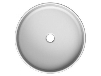 Раковина из санфаянса Scarabeo Thin-Line 8029 45х45 накладная цвет белый