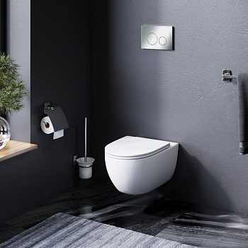 Комплект унитаз с инсталляцией с клавишей смыва Am.Pm Awe IS49051.111700 Комплект унитаз с инсталляцией с клавишей смыва Am.Pm Awe IS49051.111700