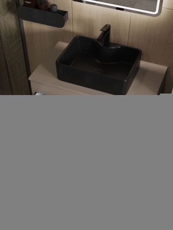 Тумба с раковиной Orange Line Li-80TuLMDF+B01-475MB 80х50