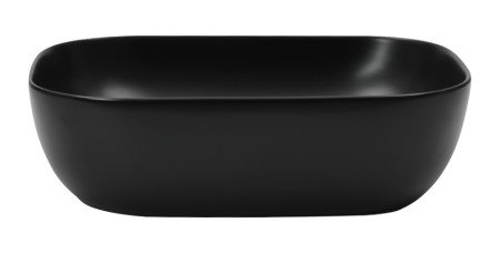 Раковина мебельная из сантехнического фаянса Melana 320328MB-805 50х30 накладная цвет черный